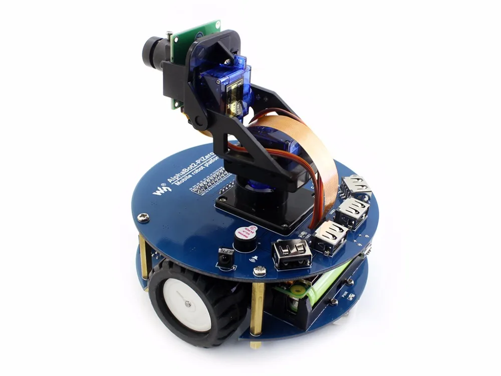 AlphaBot2 робот строительный комплект для Raspberry Pi Zero W (bulit in WIFI) + Ультразвуковой датчик