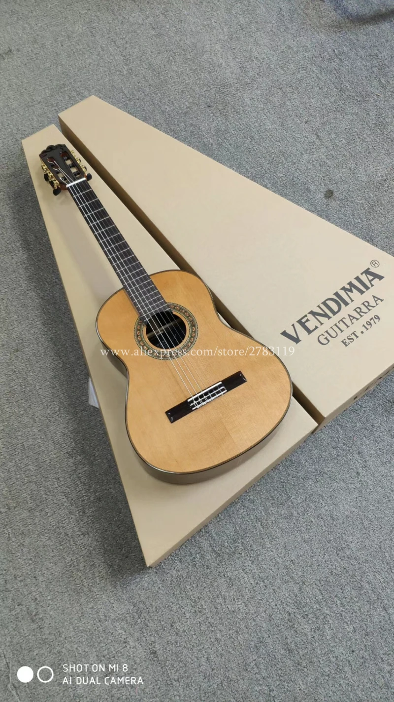2018 New Model 36 inch Handmade Acoustic Spanish guitar,VENDIMIA Solid Cedar/Solid Rosewood,Full solid Classical guitar 2018 New Model 36 inch Handmade Acoustic Spanish guitar,VENDIMIA Solid Cedar/Solid Rosewood,Full solid Classical guitar