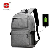 Teen jungen mädchen schultasche zurück tasche leinwand Große Kapazität Männer Schule taschen Usb 13.3 Laptop Rucksack Frauen Buch Taschen männlichen zurück pack