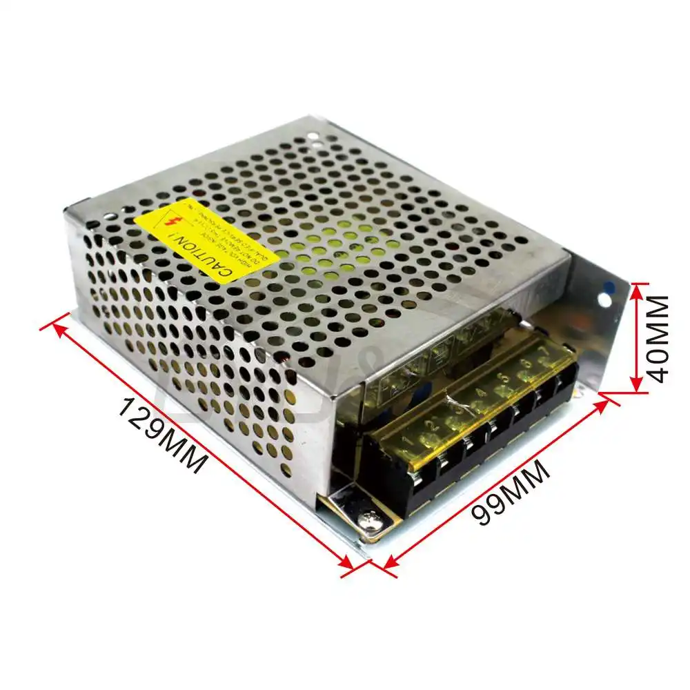 Питание dc 12 v 8.5A 100 Вт импульсный трансформатор 220 В 110 В переменного тока до DC12V Светодиодный драйвер для Светодиодные полосы света CNC CCTV 10 шт