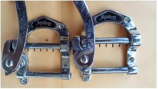 NEW Bigsby B5 Vibrato Tailpiece Electric Guitar Bigsby Silver Bigsby Tremolo Bridge 