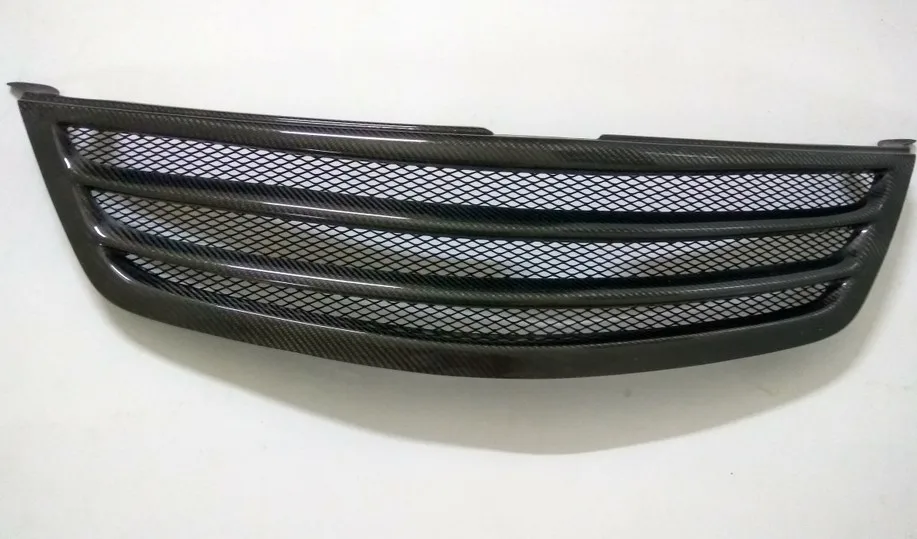 Передняя решетка гриля из углеродного волокна подходит для Toyota Camry 2006 2009