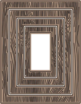 

4Pcs Square Frame Tree Stripe Metal Cutting Dies Decorative Scrapbooking Steel Craft Die Cut Embossing Paper Card Album Stencils