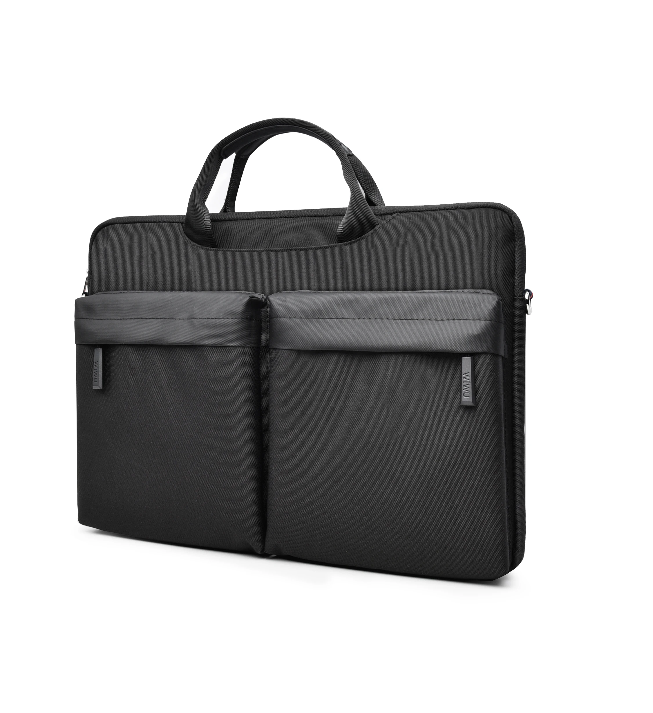 

WIWU Multi-pockets Laptop Messenger Bag for MacBook Pro/Air 13 15 Water-resistant Notebook Bag 14 Nylon Laptop Bag Case 15.6