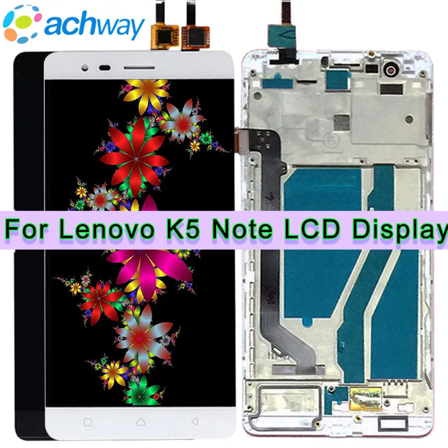 

Eachway 100% Tested Well Original 5.5 inch Display Lenovo K5 note LCD with Touch Screen Hot Lenovo k5 note display A7020 LCD