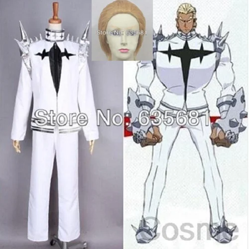 +Wig Cos KILL la KILL Ira Gamagoori Cosplay Costume Custom Size