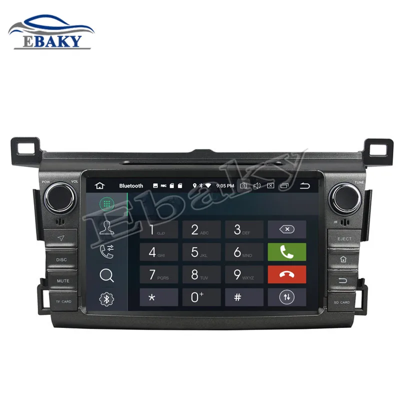 Perfect NaviTopia 8inch 4GB RAM 64GB ROM Octa Core Android 9.0 Car DVD Player For Toyota  RAV4 2013/Bluetooth/GPS 17