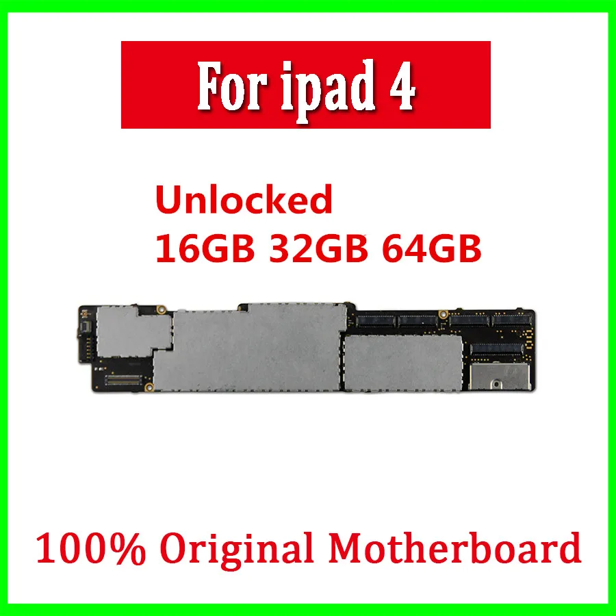Motherboard for Ipad 4 Wifi Version For iPad 4 logic board