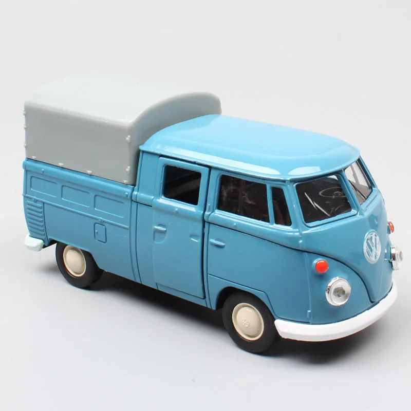 1/36 мини Welly T1 двойной кабины Pickup автомобилей Грузовик грузовой фургон Комби
