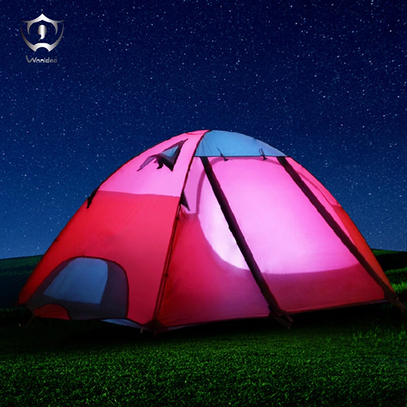 

Wnnideo 2 Person Double Layer Tent for Couple Outdoor Activities Waterproof Camping Hiking Beach Tent Multi-color