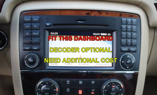 9''Android 9.0 Quad Core Car GPS NO DVD Player For Mercedes Benz R-Class W251 R280 R300 R350 R500 Navigation Stereo Radio WIFI