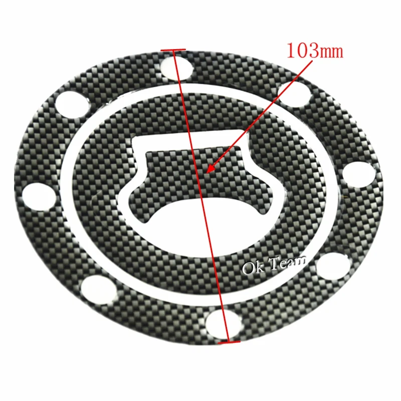 1 шт., универсальная накладка на бак из углеродного волокна для мотоцикла, защитная накладка на бак GSXR600/750 K1 K2 K3 K4 K6 K7 K8