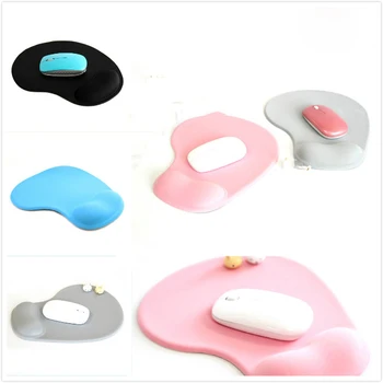 

Silicone Gel Hand PU Anti-slip Hand Pillow Memory Cotton Gaming Mouse Pad Mat Mouse Pads 3D With Wrist Rest Support Mouse Pad