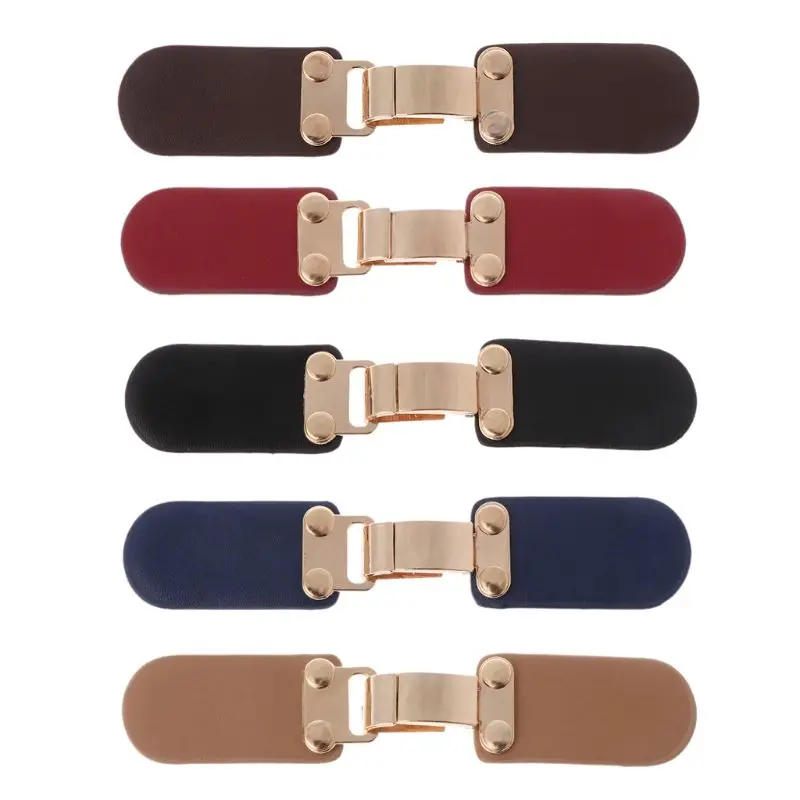 

1 Set Leather Toggle Button Metal Closure Buckle For Bag Sweater Jacket Coat Apparel DIY Sewing Accessories Crafts