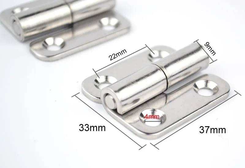 304 stainless steel 1.5 inch, detachable,rounded hinge,mechanical equipment hinged, removable, marine, industrial hinge