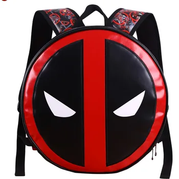 

deadpool X man cartoon backpack American super hero bag