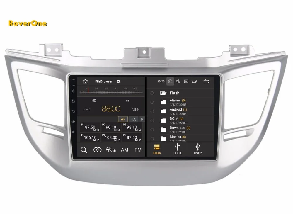 Perfect Android 9.0 For Hyundai ix35 Tucson 2016 2017 10.2