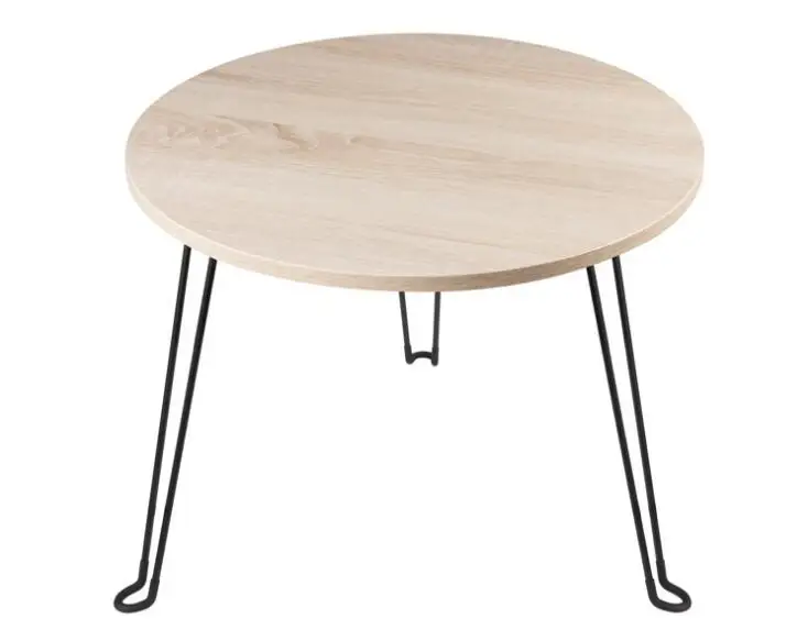 39*33CM Northern Europe Folding tea table drawing room side table Mini round table
