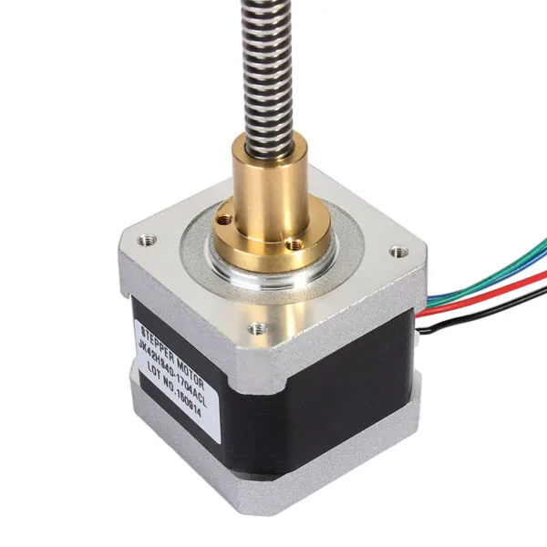 

NEMA 17 42mm 1.8 Degree 2 Phase Hybrid Linear Stepper Motor 40mm Length Stepper Motor For CNC Router