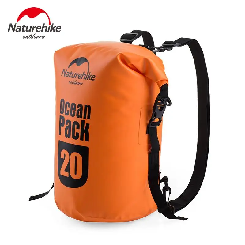 Naturehike 20L 30L рюкзак Водонепроницаемый сухой мешок пляжный плавательный мешок сумка для хранения Открытый рафтинг спортивная сумка дорожные наборы рюкзаки