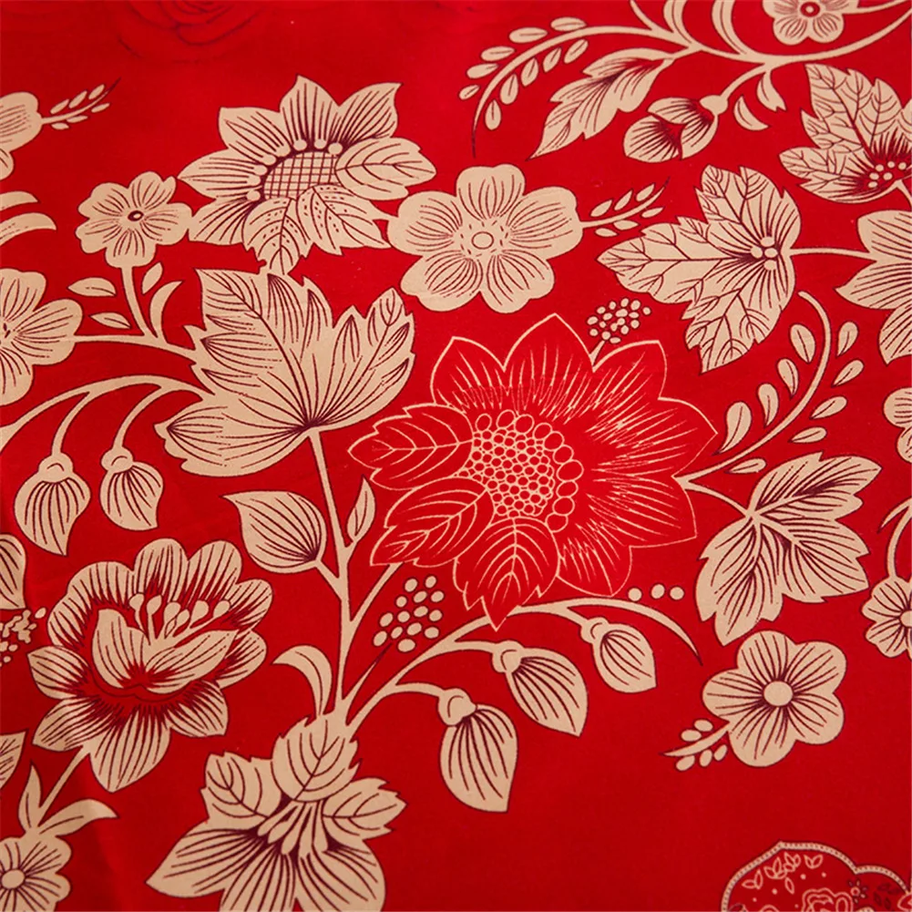 Утолщенная стеганая кровать юбка односпальная кровать покрывало простыня-Цветущий Цветочный узор серия