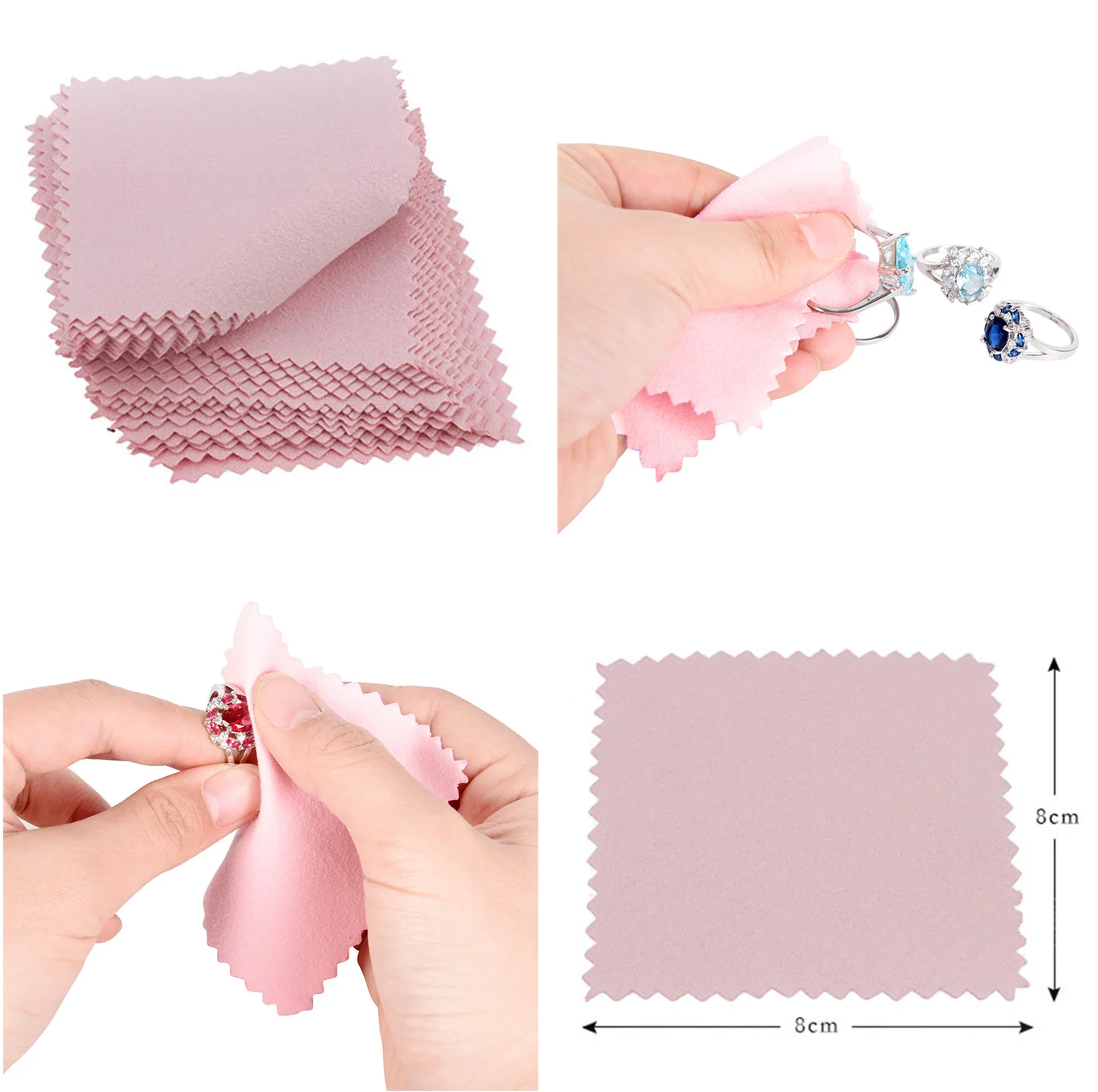 Silver Polish Cloth Retail Wholesale Jewelry Polishing Silver