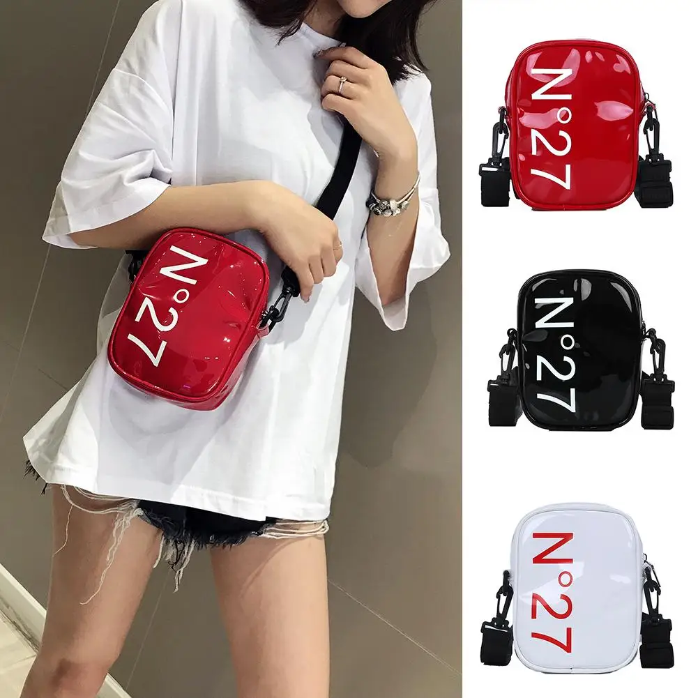 

Fashion Number Print Women Crossbody Phone Bag Cash Card Holder Shoulder Purse