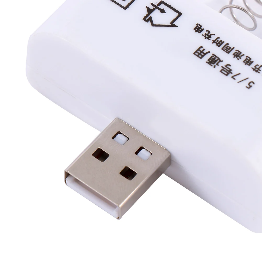 1 шт. модный 3 слота Универсальный 6 В зарядное устройство адаптер с USB