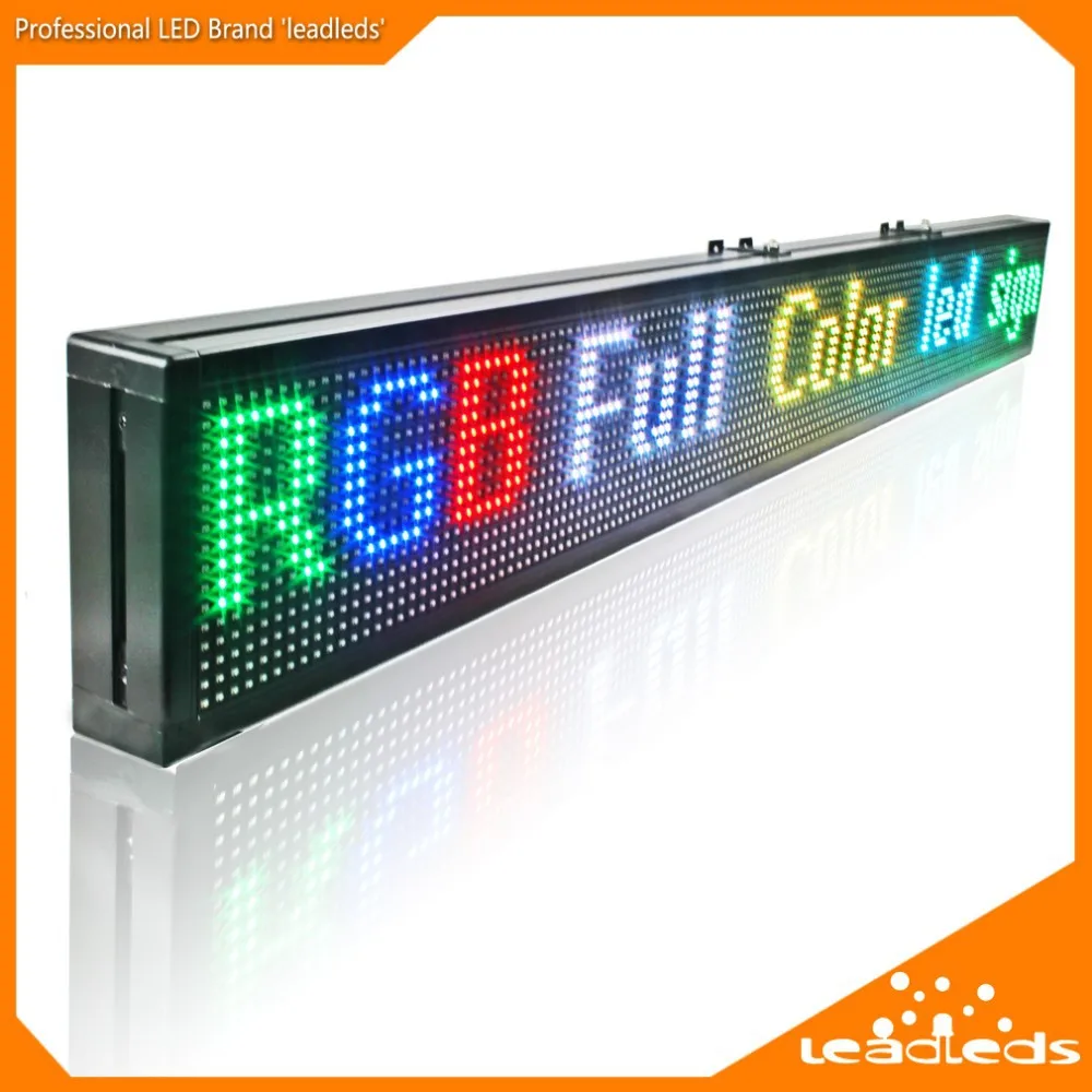 1.7 м RGB SMD полный Цвет USB Программируемые Прокрутка сообщение светодиодный дисплей вывеска для магазинов