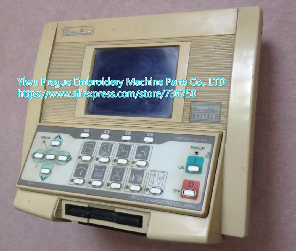 Used Embroidery Machines >> Original Used Barudan Embroidery Machine Control Panel Monitor Used Embroidery Machines >> Original Used Barudan Embroidery Machine Control Panel Monitor