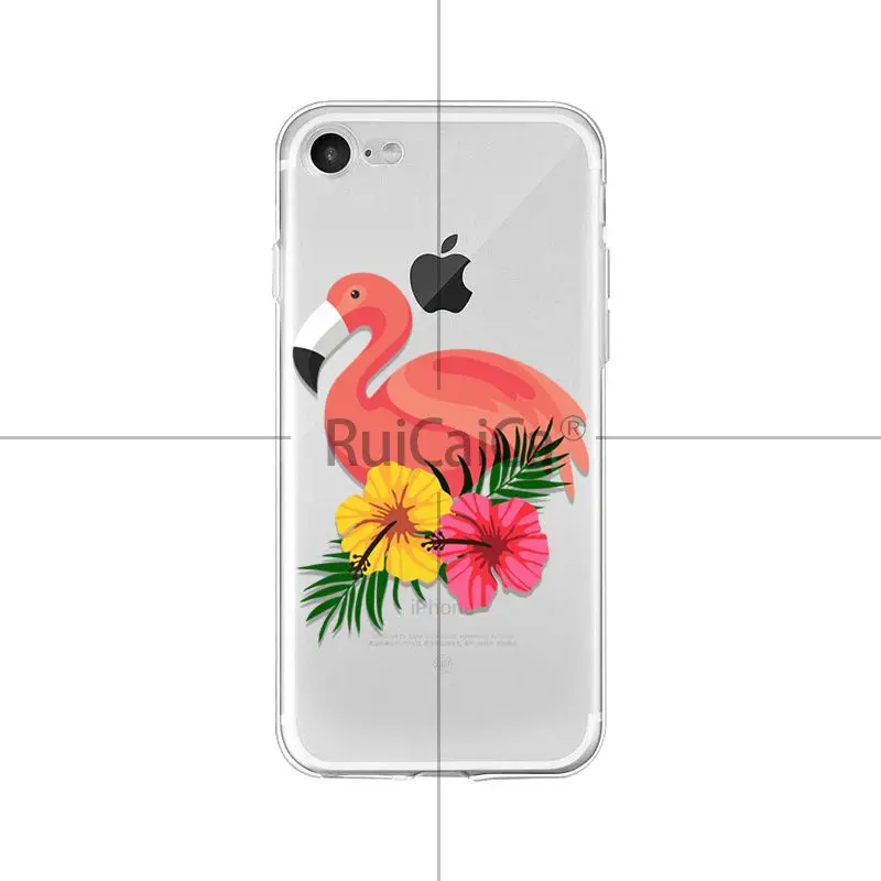Flamingo Pineapple Flower Green leaf