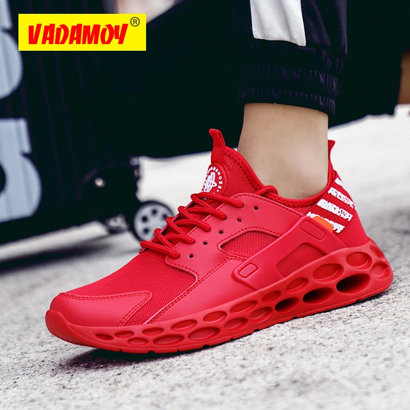 Men Sneakers Male Breathable Comfortable Casual Shoes Fashion Men Shoes Lace Up Wear-resistant Lightweight Sneakers Size 39-46