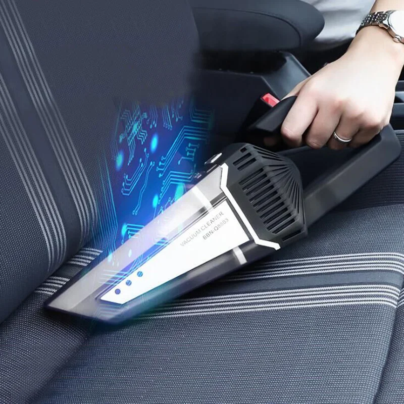 

12V Mini Car Vacuum Cleaner Auto Car Portable Handheld Vacuum Cleaner Wireless Car Interior Cleaner Automotive Vacuum Cleaning