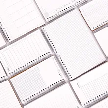 1 шт. A5 функциональные кожа катушки Справочник дневник месяц еженедельно пустой TODO карты