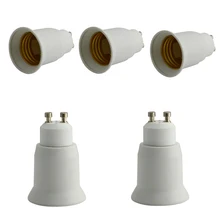 5 шт. PBT GU10 для E27 База Светодиодный свет лампы розетка адаптер конвертер