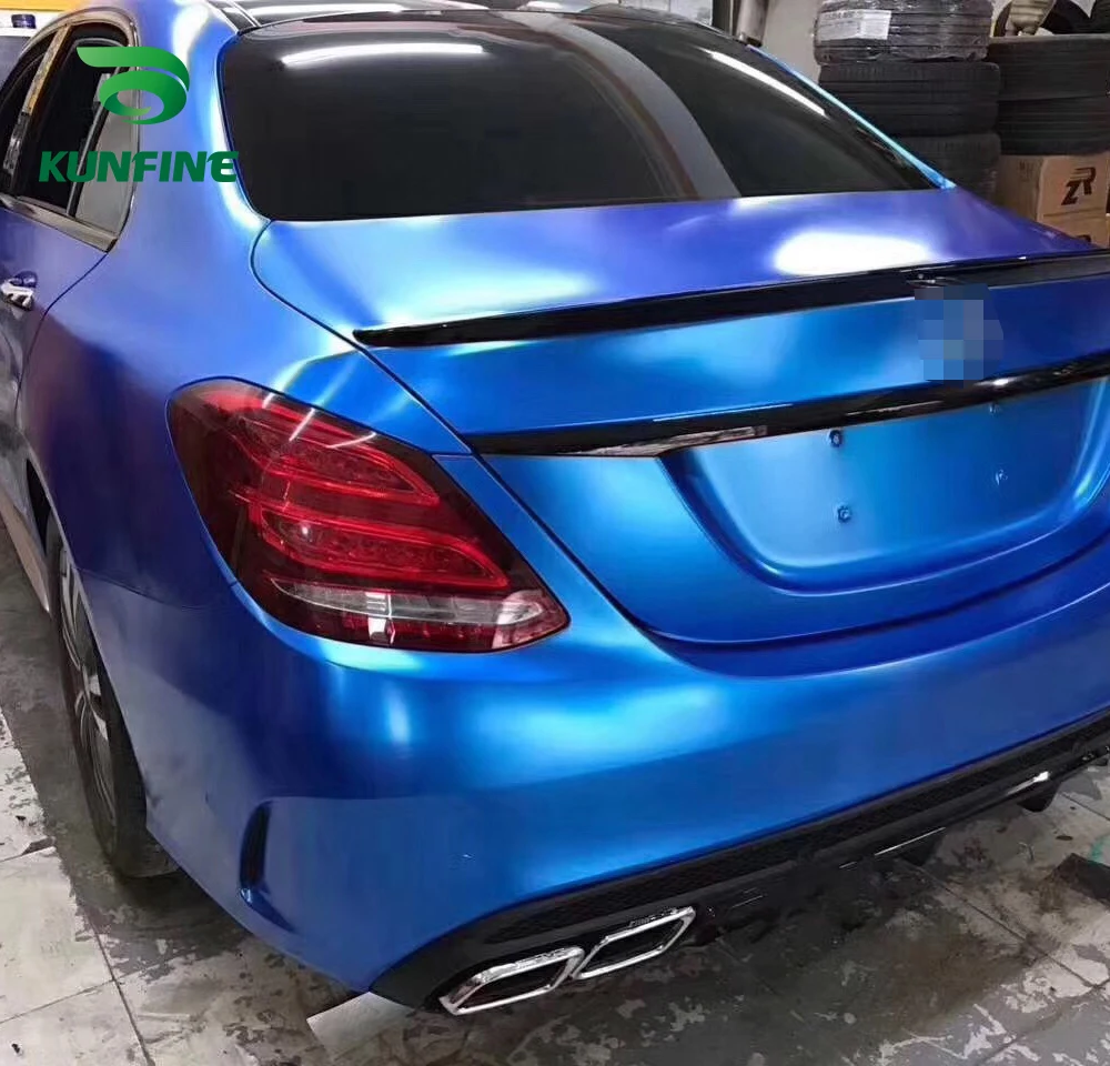 Car Vinyl film Body Sticker Car sticker Electro-optic Deep blue (2)
