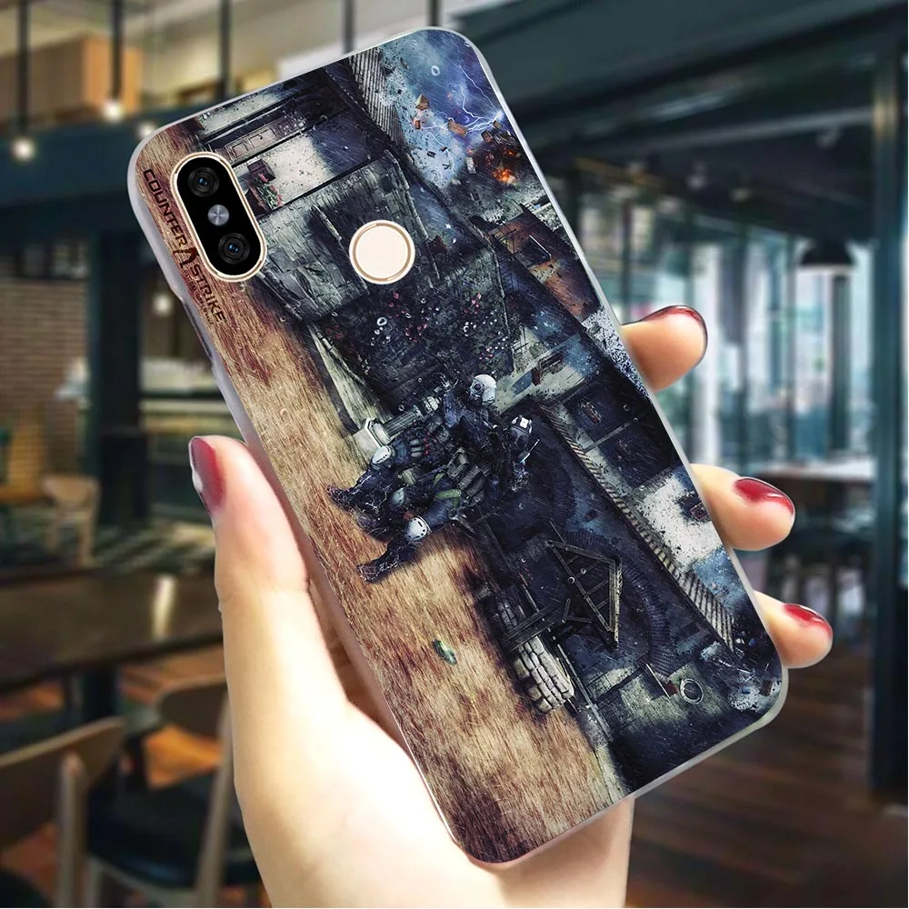 Чехол для телефона Xiaomi 8 SE Counter Strike Global offension Mi A1 A2/A2 Lite 8/Mi 9 Mix 2 S жесткий чехол с