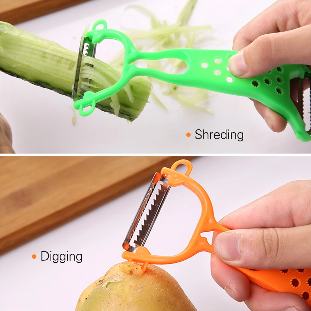 Double Head Fruit Peeler Kitchen Portable Vegetable Peeler Fruit Potato