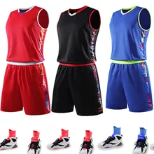 Дышащие женские баскетбольные майки, набор для колледжа, баскетбольная команда, тренировочный костюм, пустой карман, баскетбольные майки, набор, форма с принтом