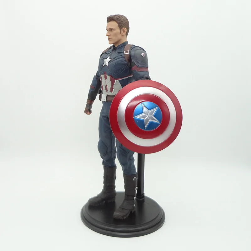 Фигурка Капитана Америки из фильма «Civil War», масштаб 1/6, окрашенная фигурка Капитана Америки, ПВХ фигурка, игрушка Brinquedos, аниме