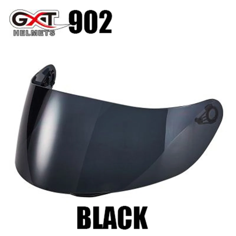 GXT 902 флип-ап шлем линзы разноцветные очки Каско Capacete козырьки черный/прозрачный/серебристый