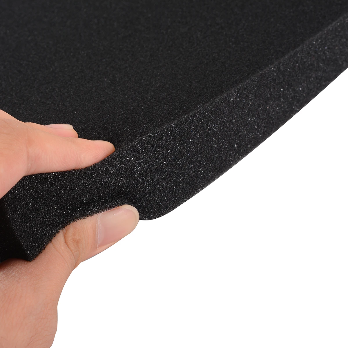 2pcs/set Studio Monitor Speaker Foam Isolation Shockproof Acoustic Foam Pads Black Studio Speaker Pads