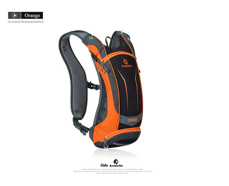Best Anmeilu Ultralight Mountain Road Bike Bag 8L Reflective Bicycle Backpack Rucksack Waterproof Sport Travel Cycling Shoulders Bag 25