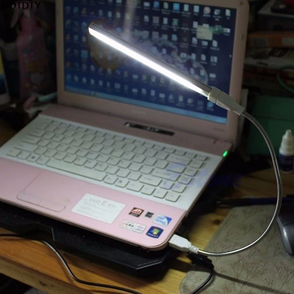 15 LED USB Portable Strip Lamp Light Maximum Illumination For Laptop