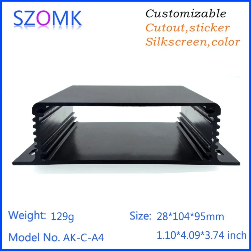 szomk aluminum extrusion enclosure box aluminum case electronics extruded aluminum enclosure aluminum box enclosure electronics (7)