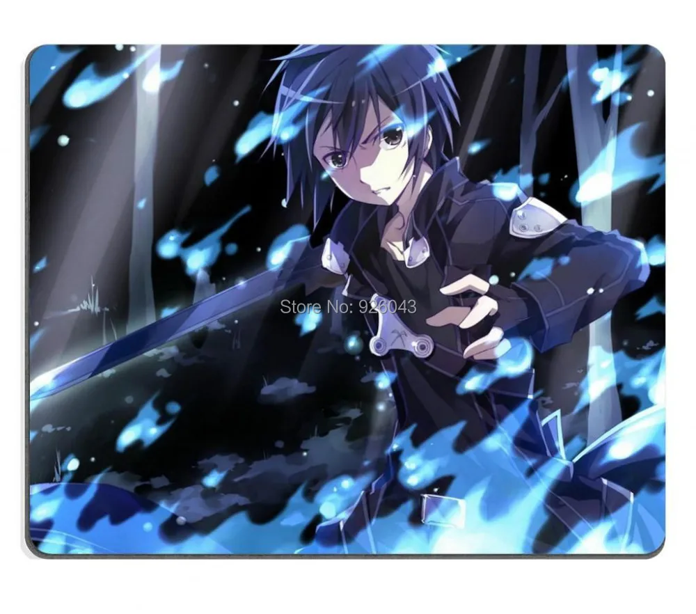 Меч арт-лайн сао Kirito Kirigaya Kazuto 01 аниме игр коврик для мыши | Компьютеры и офис
