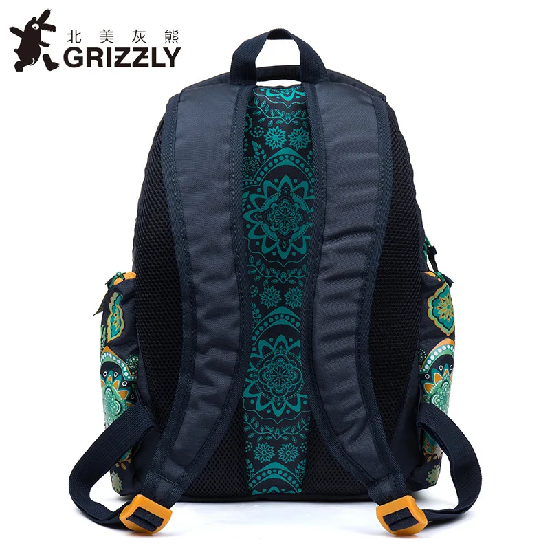 GRIZZLY 2019 новые школьные сумки рюкзак для девочек дизайн медведя Детские рюкзаки