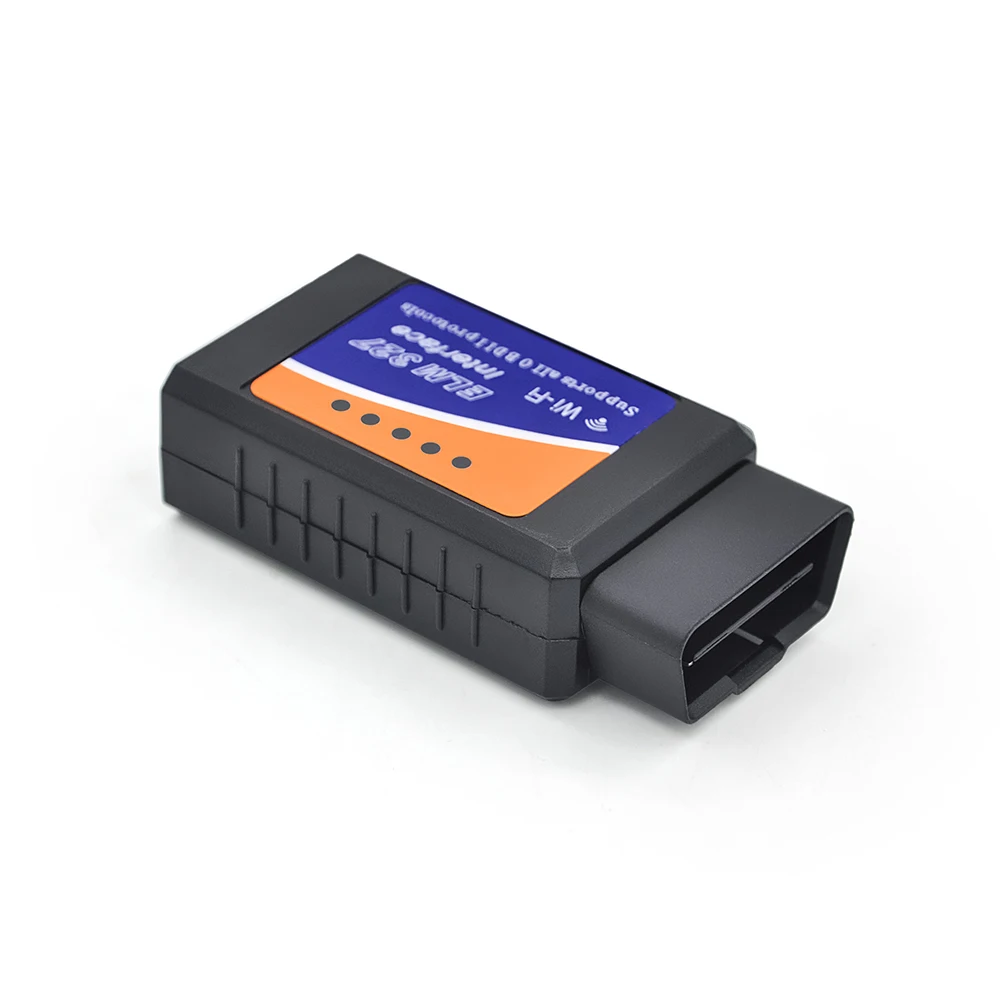 OBD2 elm327 V1.5 Wifi/bluetooth адаптер сканера автомобильный диагностический для Android/IOS Автомобильный сканер лучше, чем elm327 v2.1