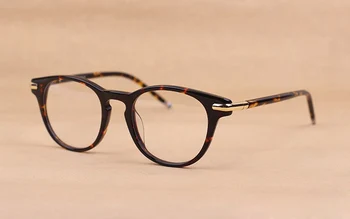 

High Quality Vintage Full Unisex Acetate Optical thom Frame Eyeglasses Spectacles Frames Prescription Glasses Oculos TB813
