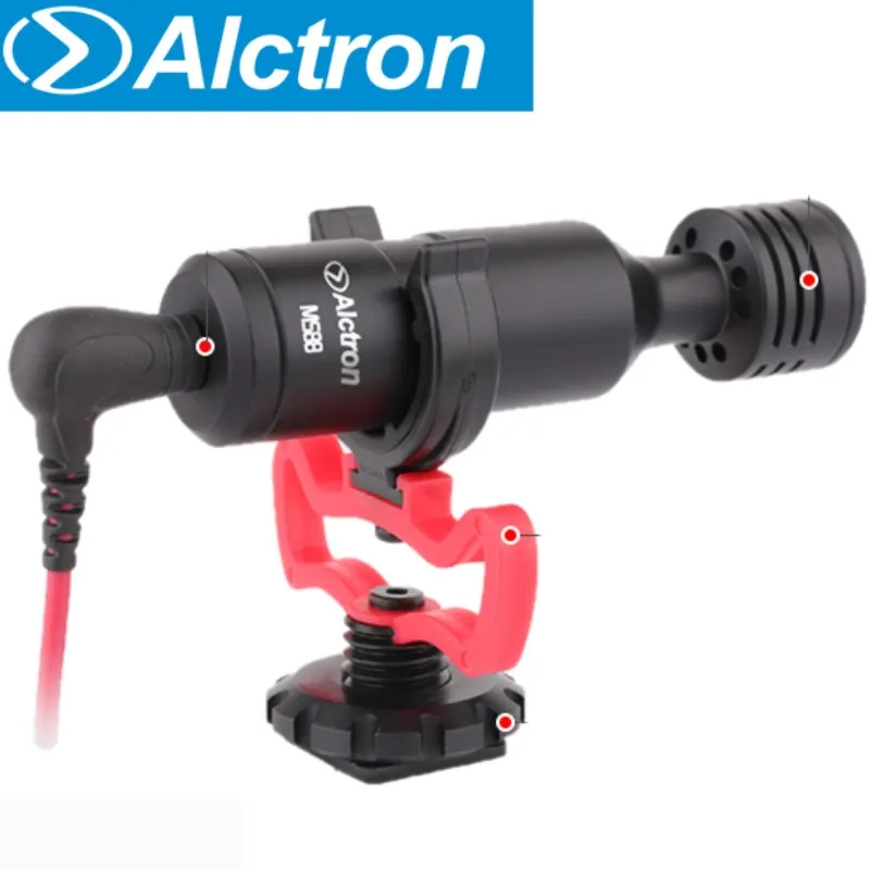 

New Alctron M588 DSLR camera external studio recording microphone photography external recording microphone video chorus mic